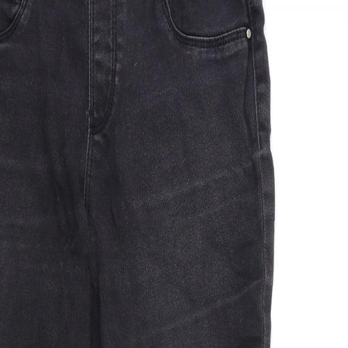 Preworn Womens Black  Denim Jegging Jeans Size 26 in L28 in