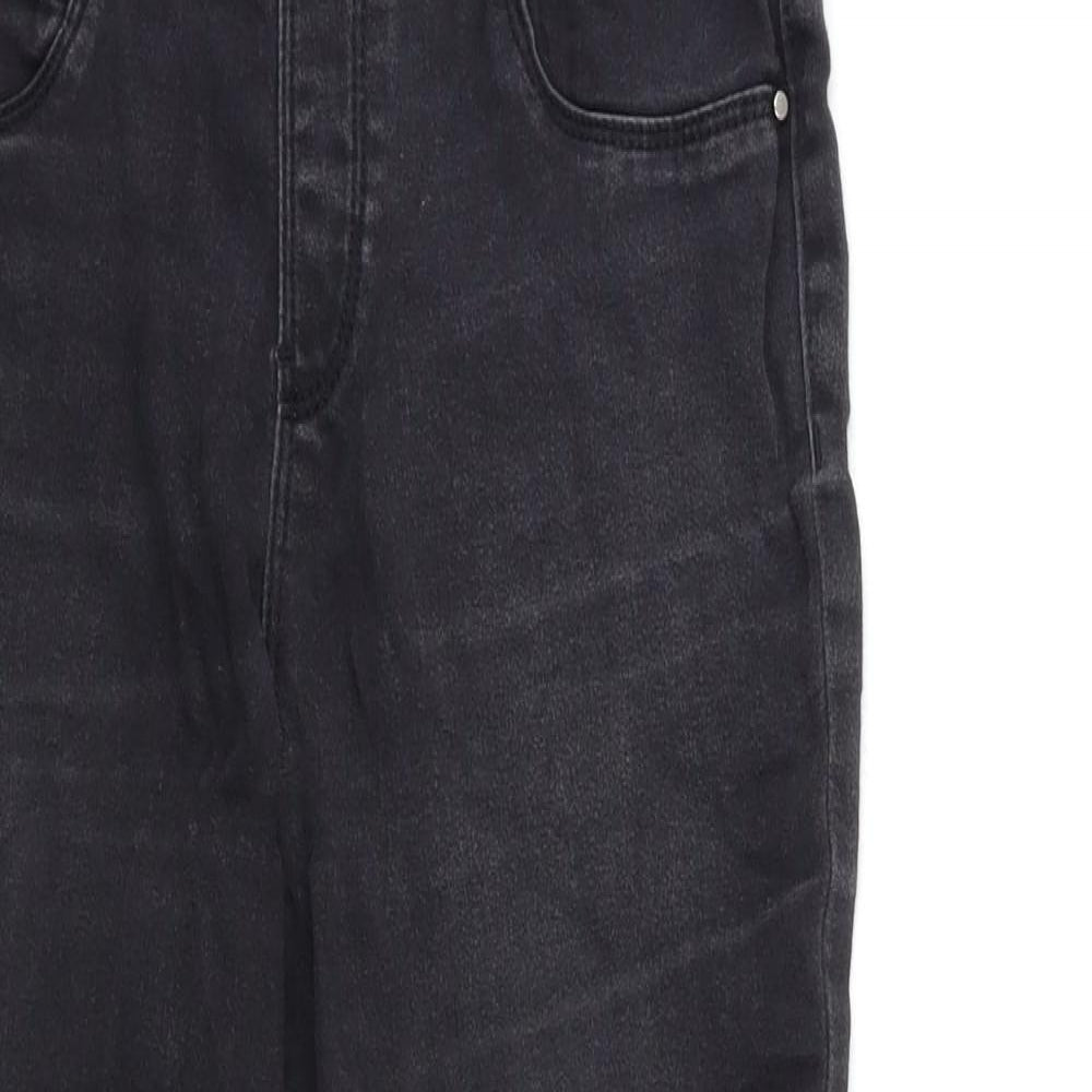 Preworn Womens Black  Denim Jegging Jeans Size 26 in L28 in