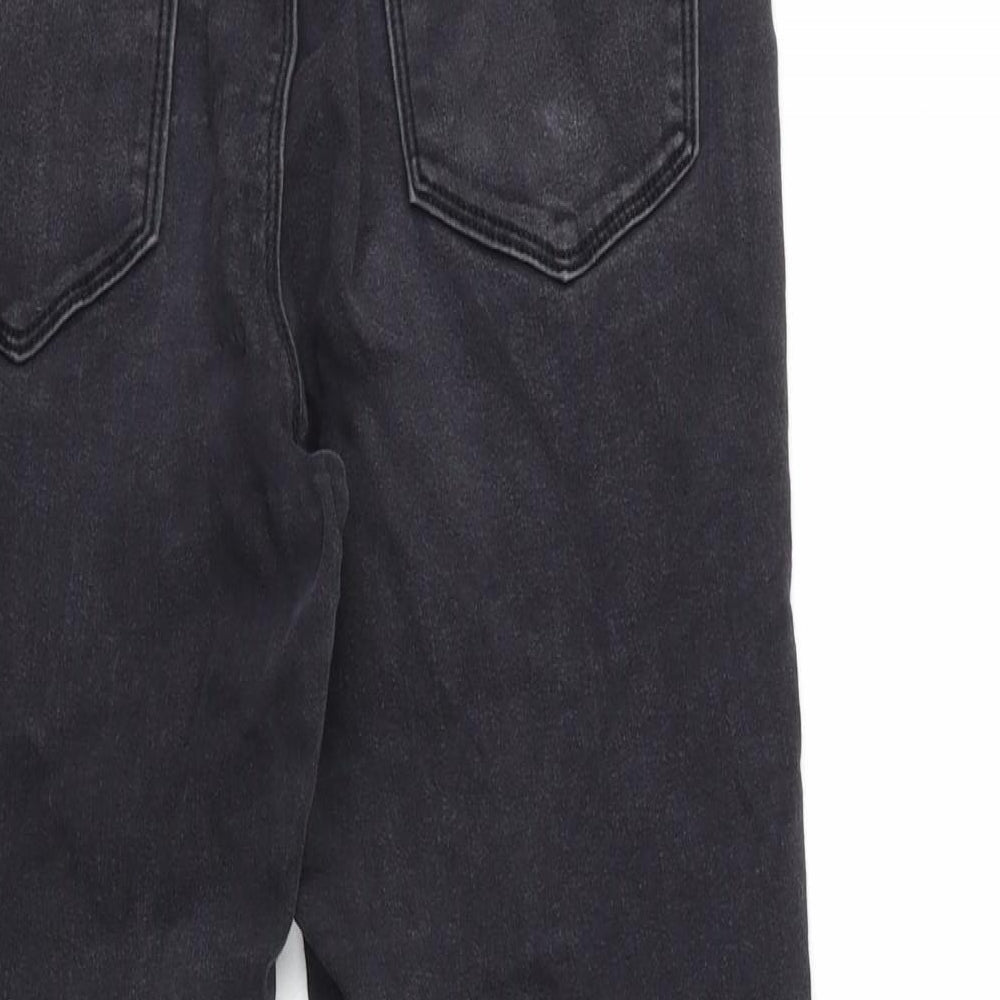 Preworn Womens Black  Denim Jegging Jeans Size 26 in L28 in