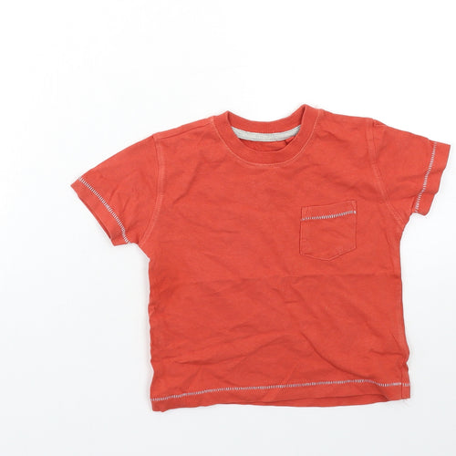 NEXT Baby Orange   Basic T-Shirt Size 9-12 Months