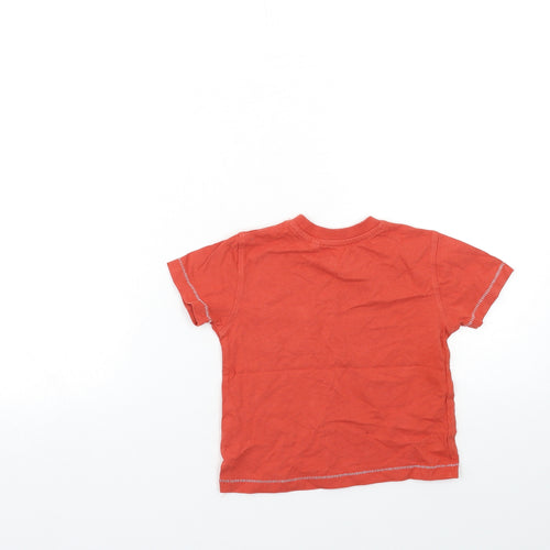 NEXT Baby Orange   Basic T-Shirt Size 9-12 Months