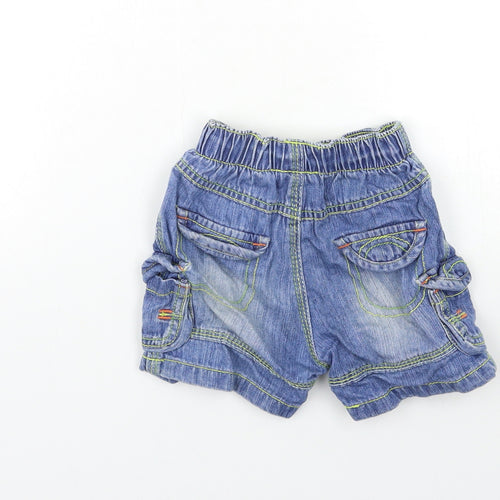 George Baby Blue  Denim Cropped Jeans Size 9-12 Months