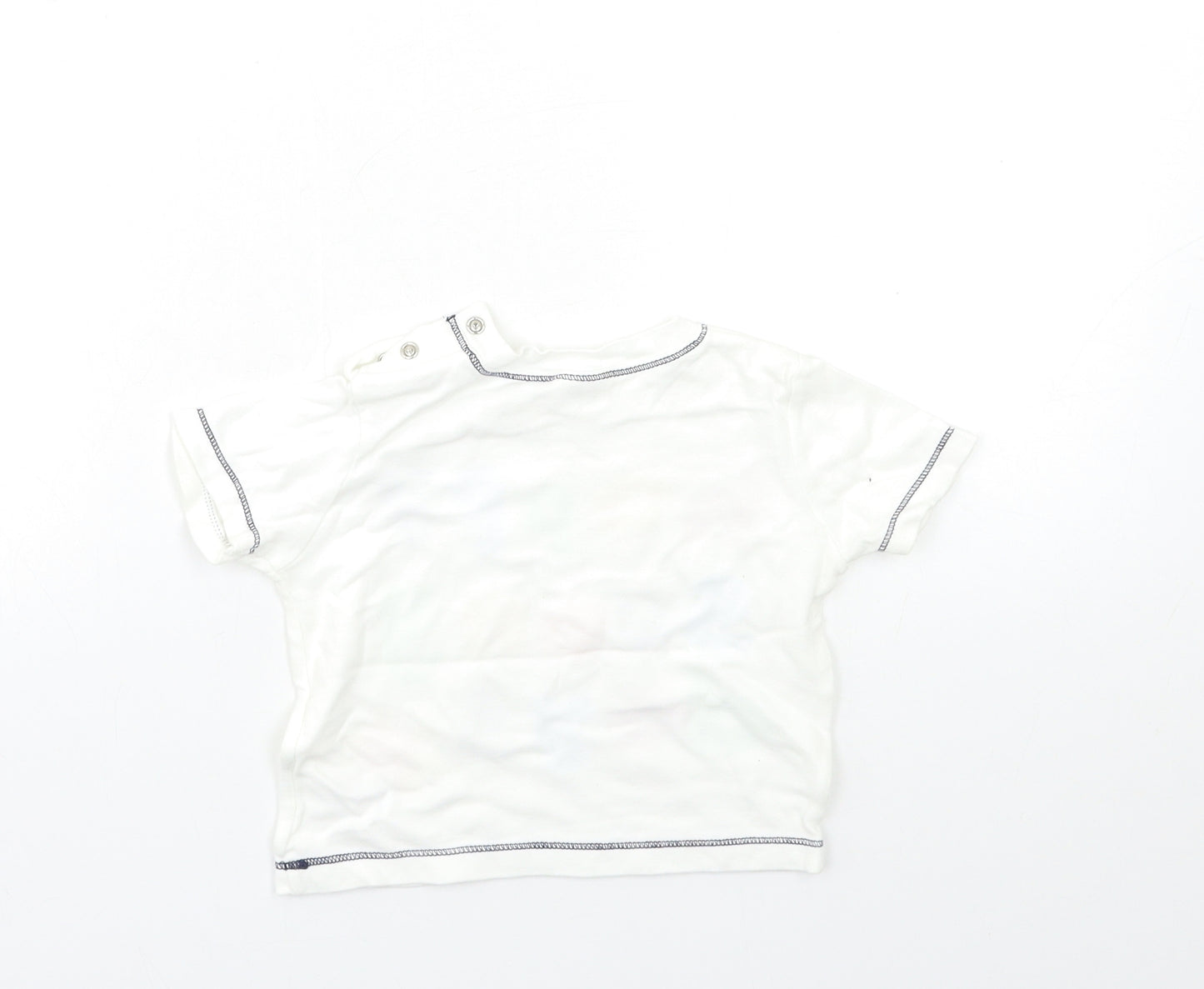 F&F Baby White   Basic T-Shirt Size 9-12 Months
