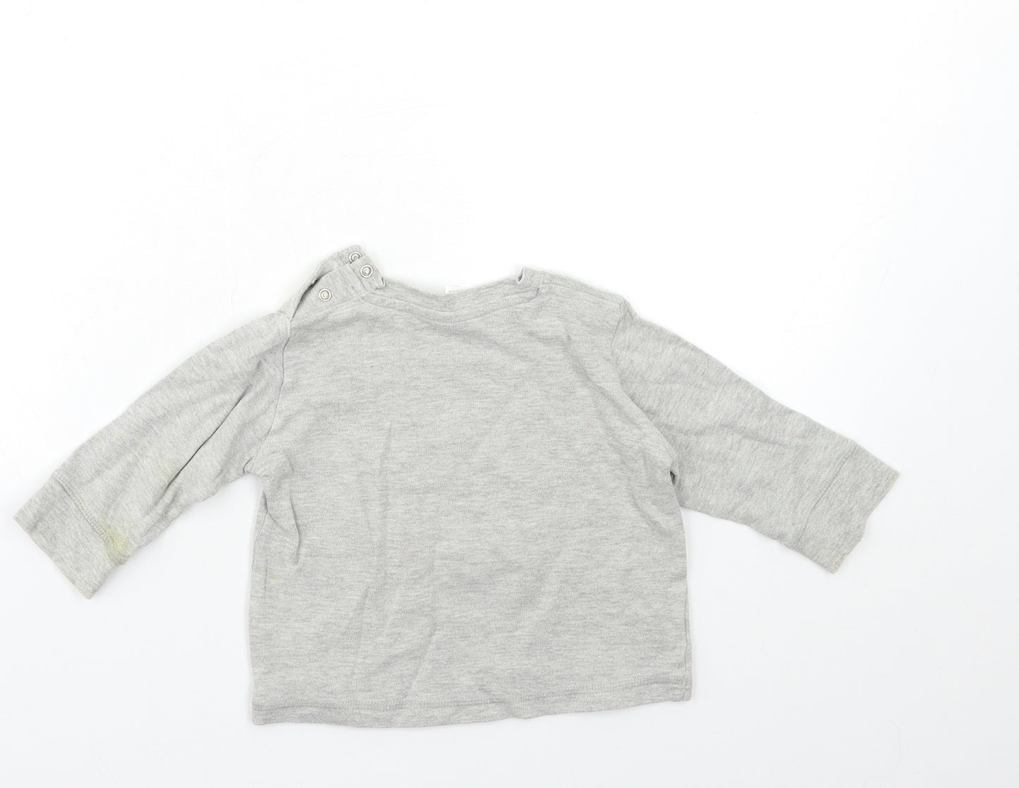 NEXT Baby Grey   Basic T-Shirt Size 6-9 Months