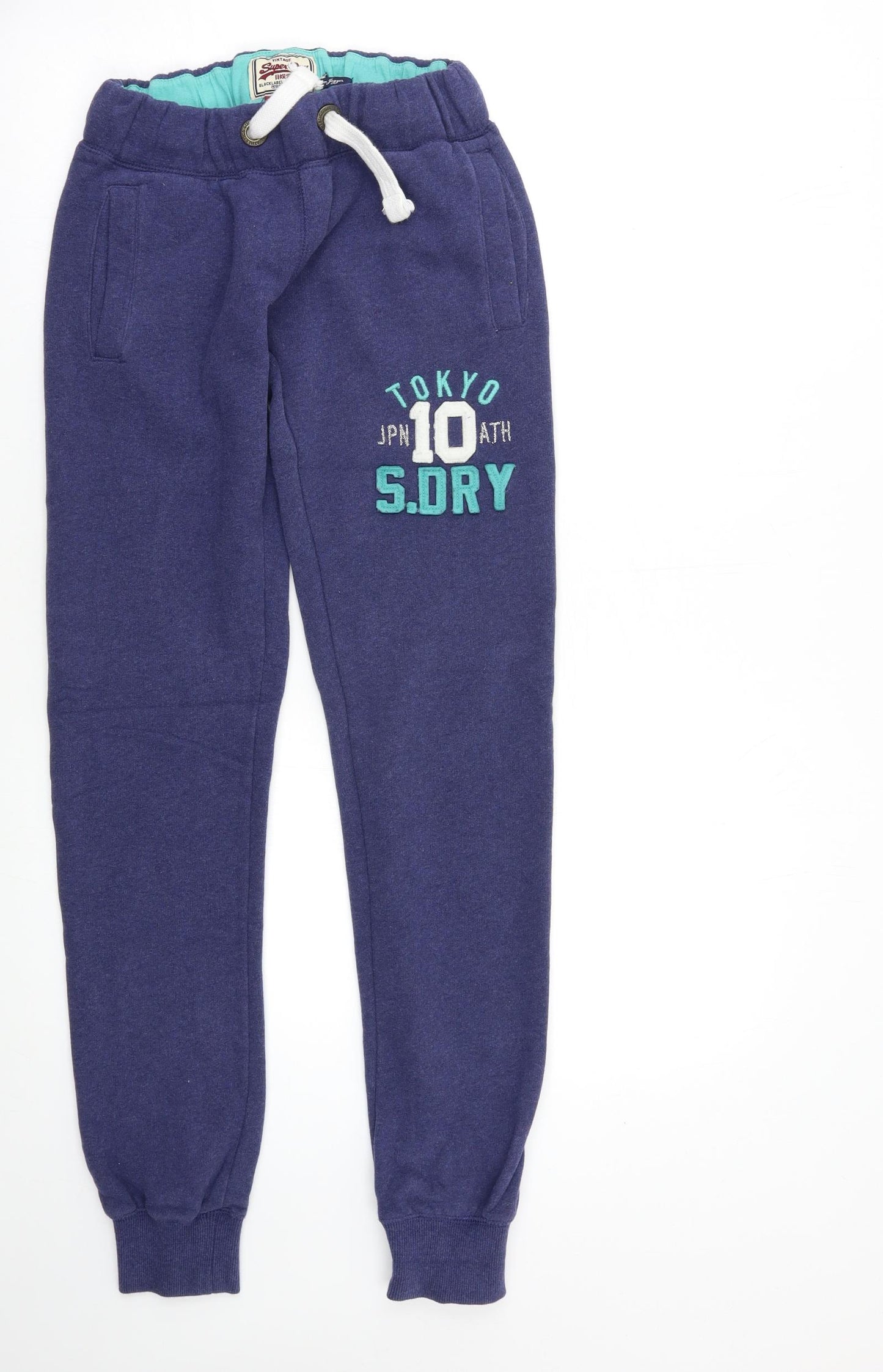 Superdry Mens Blue   Sweatpants Trousers Size XS L31 in