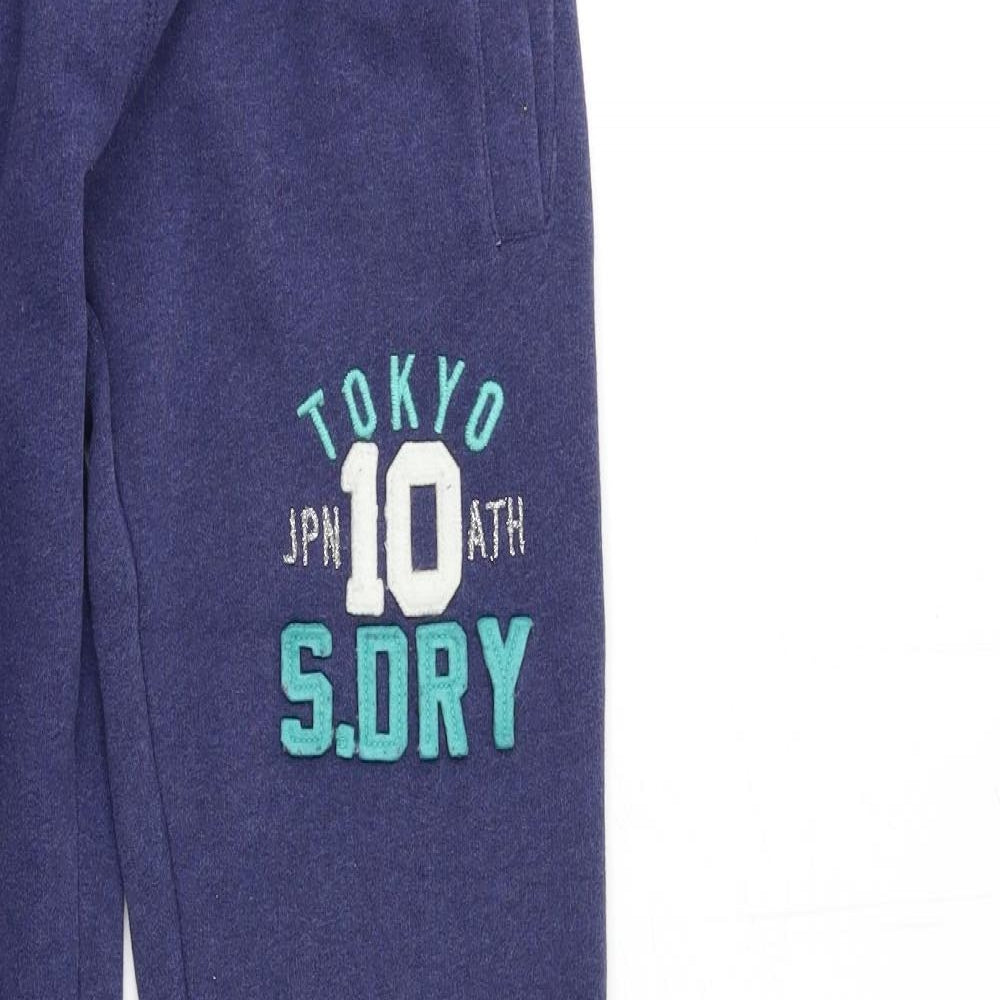 Superdry Mens Blue   Sweatpants Trousers Size XS L31 in