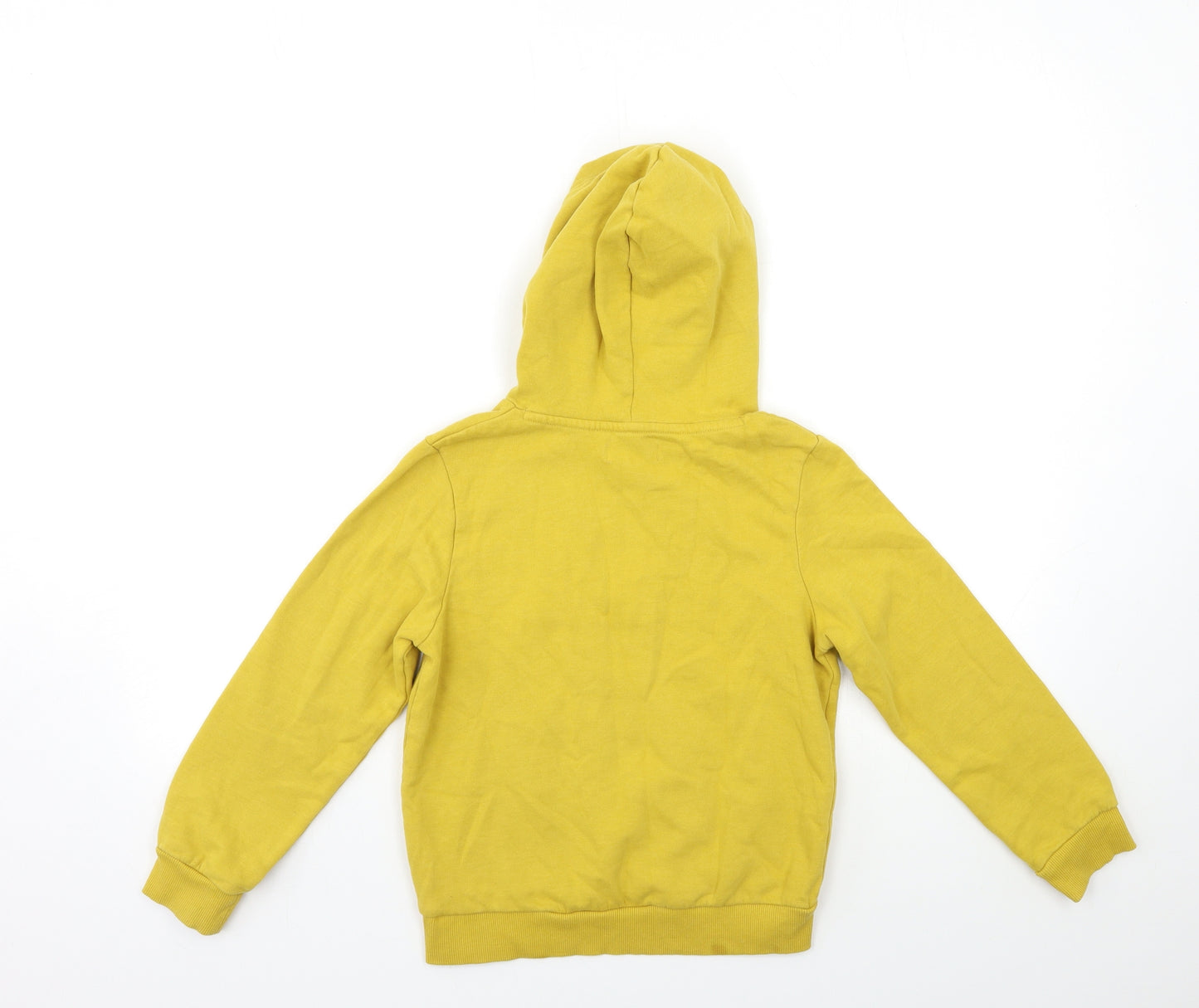 Preworn Boys Yellow   Pullover Hoodie Size 10 Years