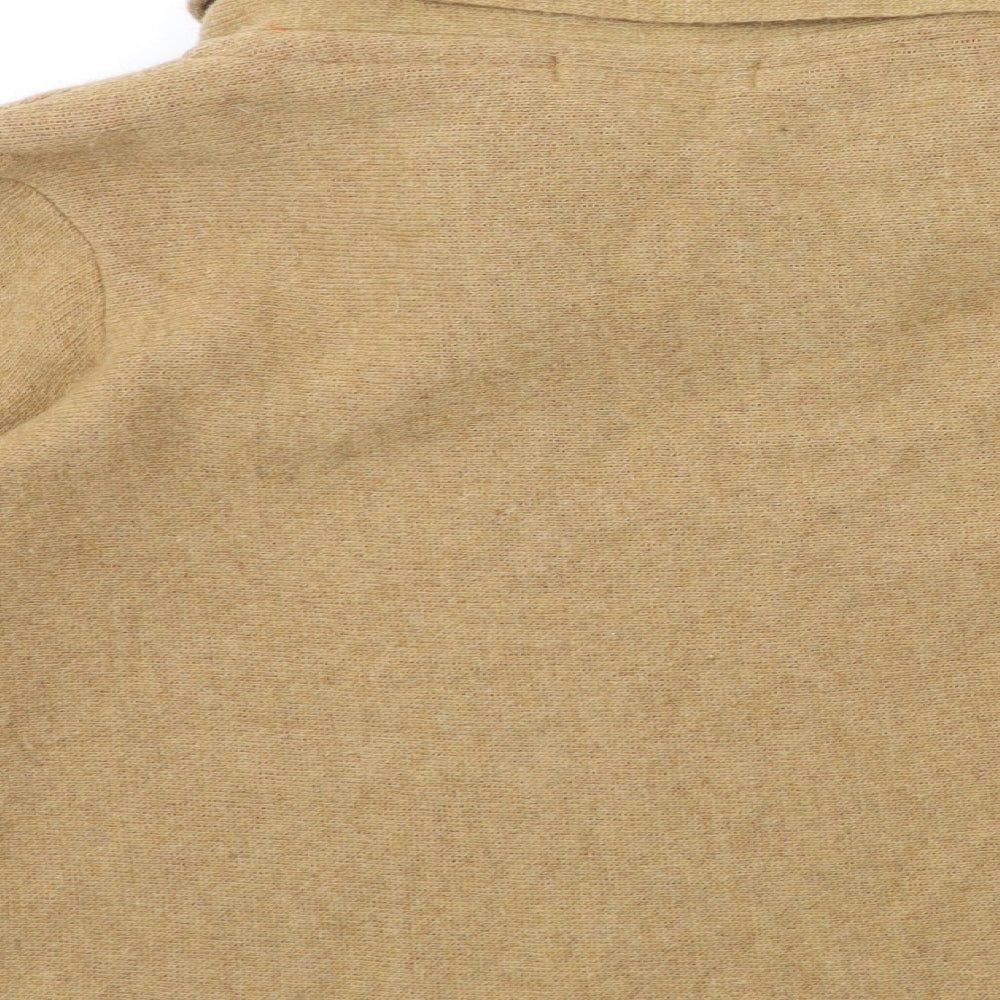Chiaramente Womens Beige  Knit Cardigan Jumper Size M