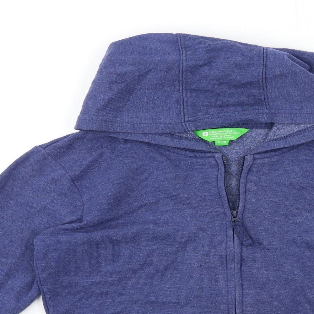 Mountain Warehouse Boys Blue   Pullover Hoodie Size 9-10 Years