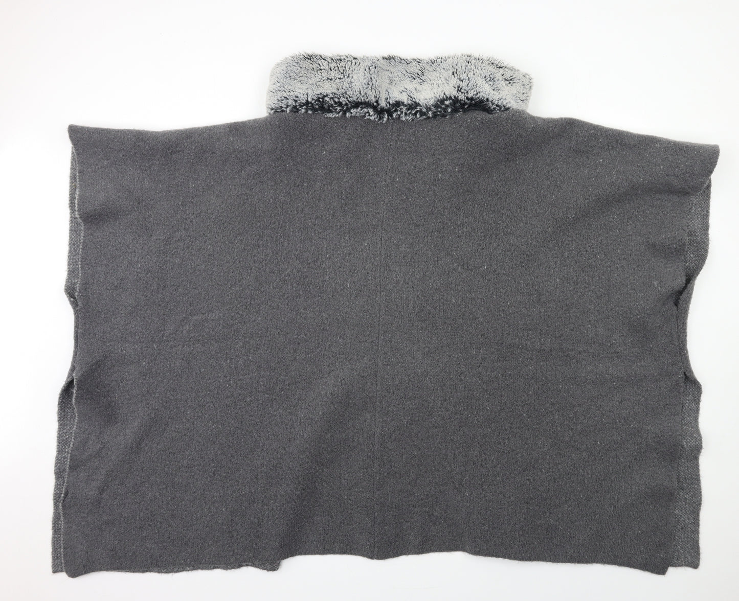 Marks and Spencer Womens Grey  Knit Cardigan Jumper One Size
