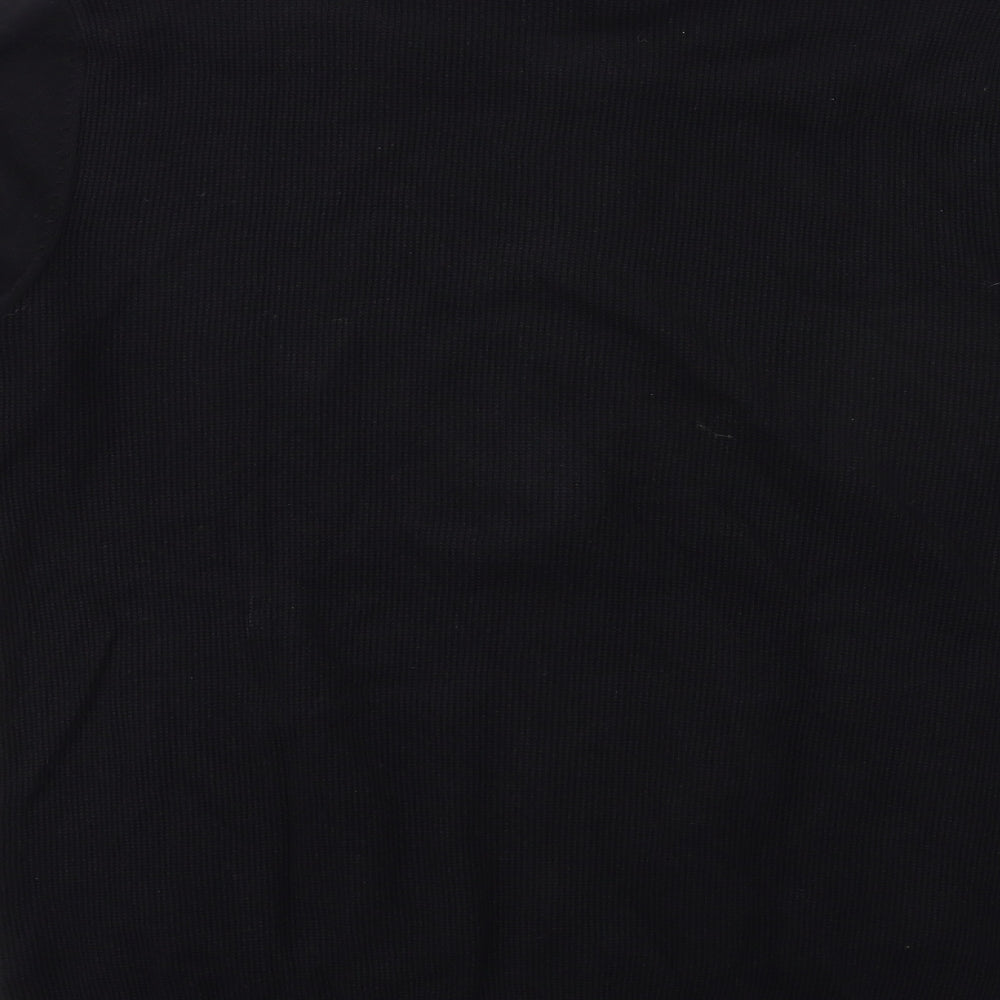 NEXT Mens Black  Knit Cardigan Jumper Size L