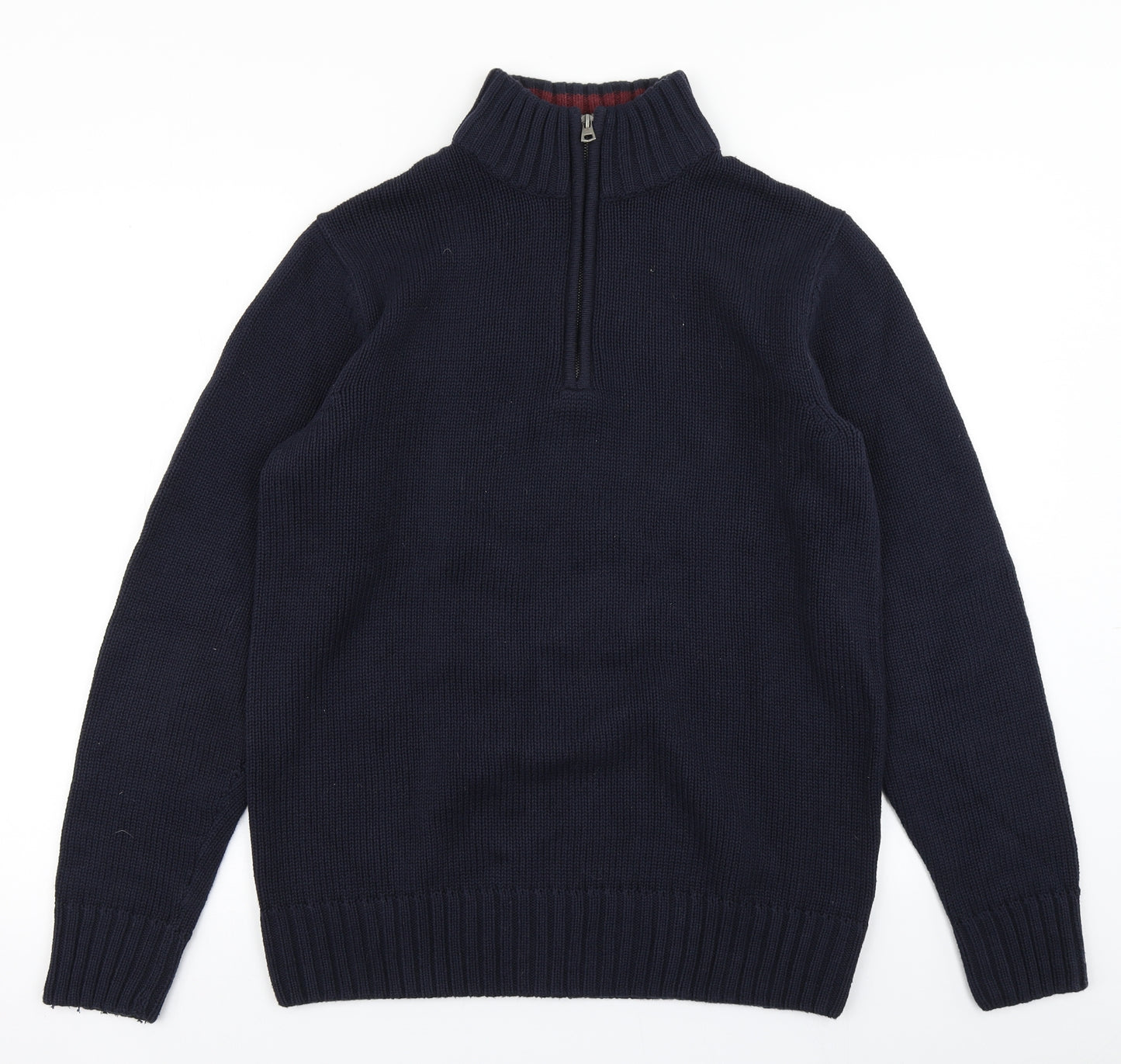 Charles Wilson Mens Blue  Knit Pullover Jumper Size L