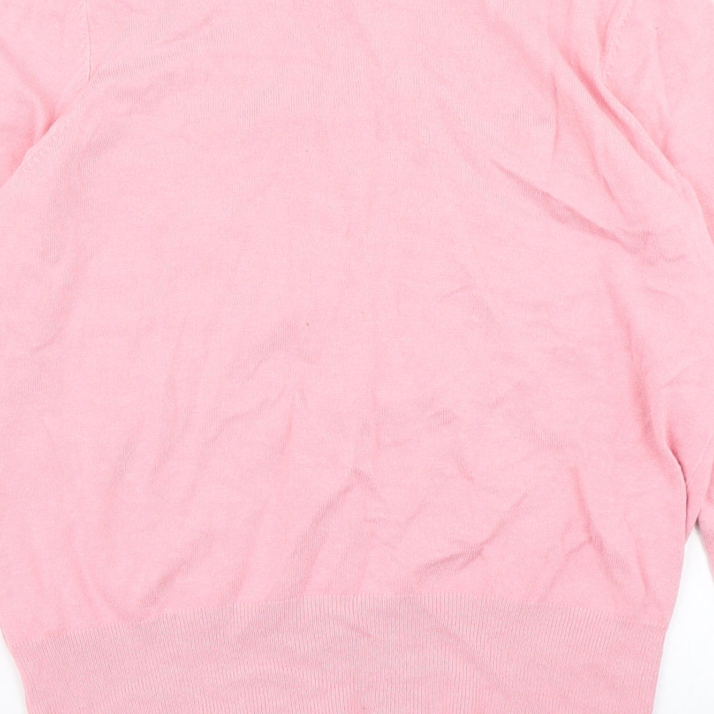 M&S Collection Womens Pink  Knit Cardigan Jumper Size 12