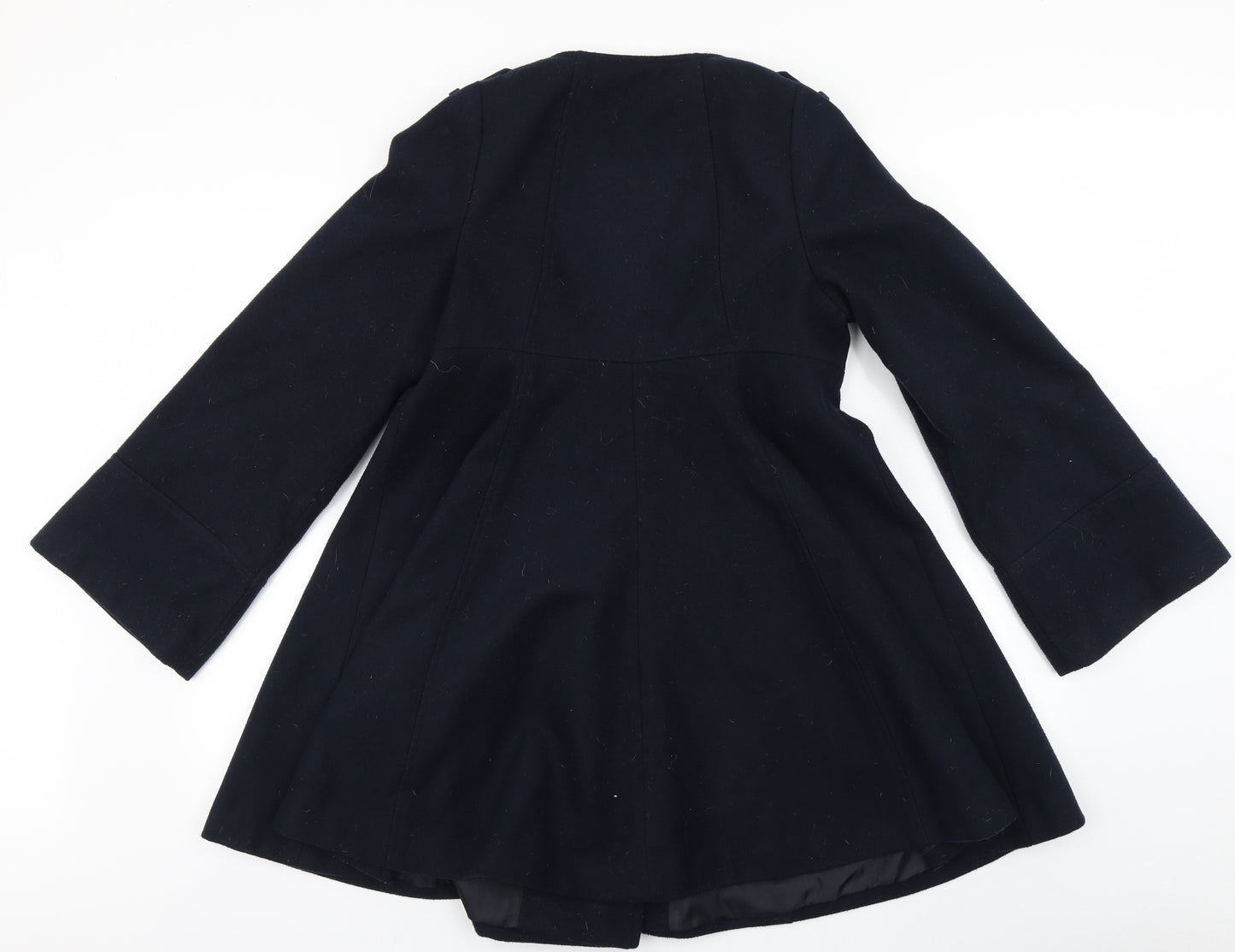 F&F Womens Blue   Overcoat Coat Size 10