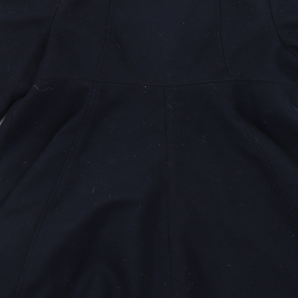 F&F Womens Blue   Overcoat Coat Size 10