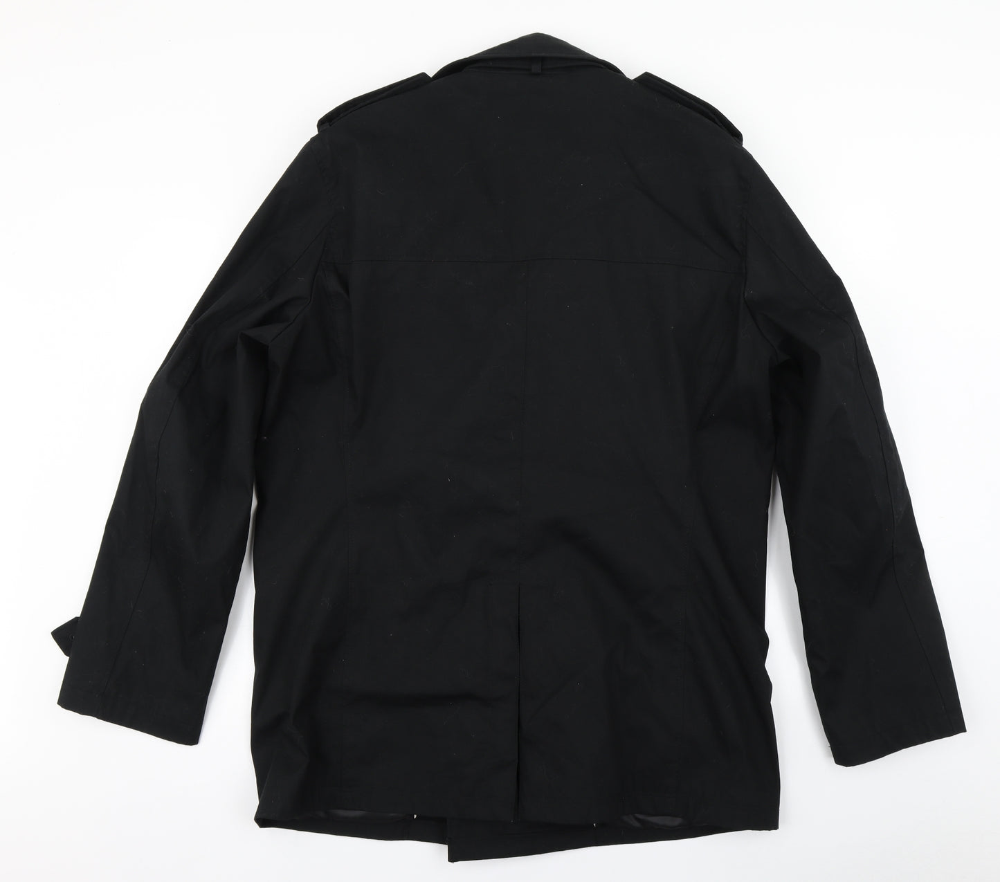 NEXT Womens Black   Overcoat Coat Size XL
