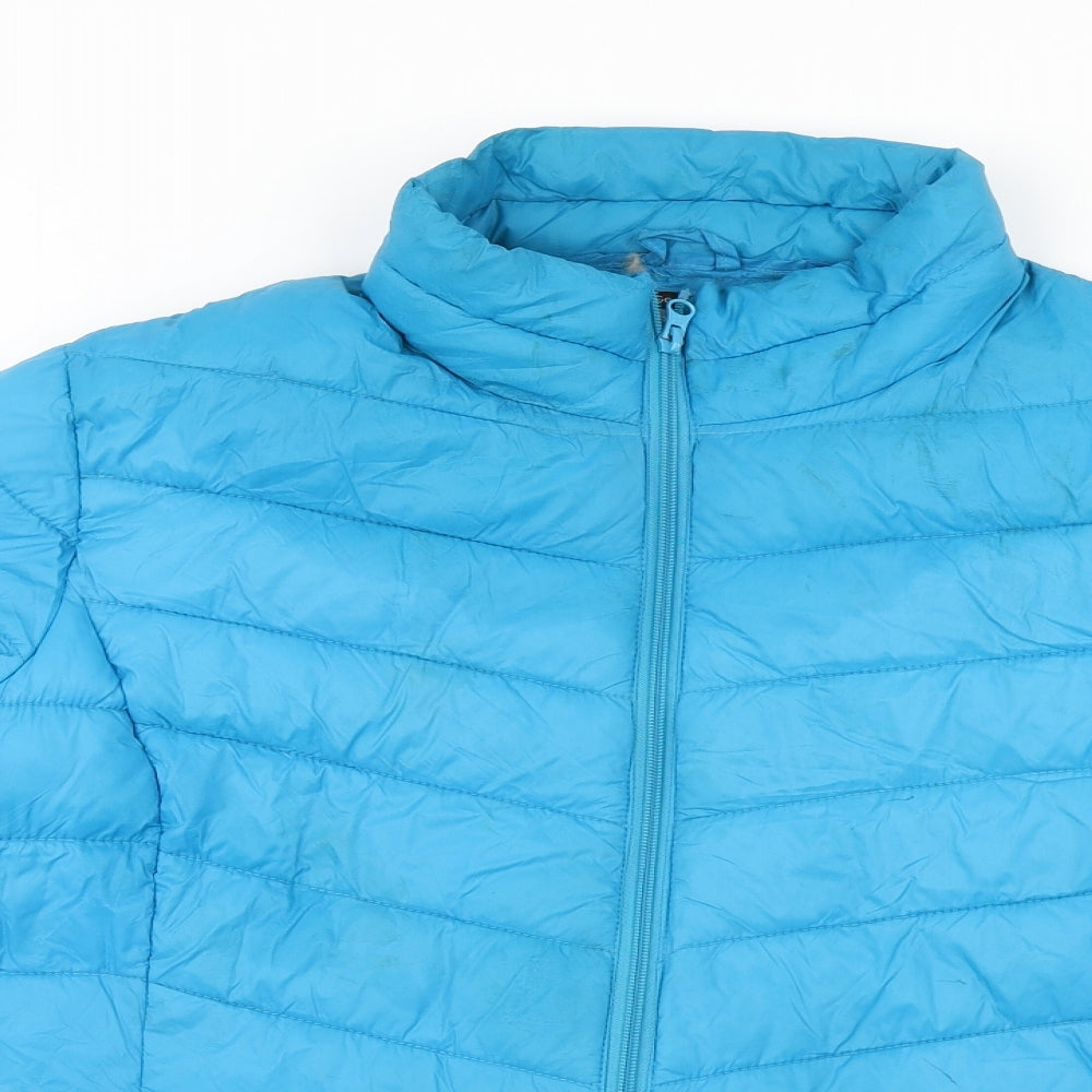 George Womens Blue   Puffer Jacket Coat Size 24