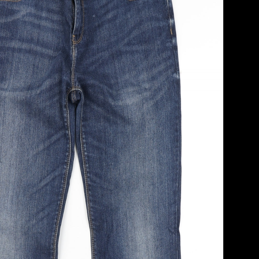 NEXT Womens Blue  Denim Bootcut Jeans Size 16 L27 in