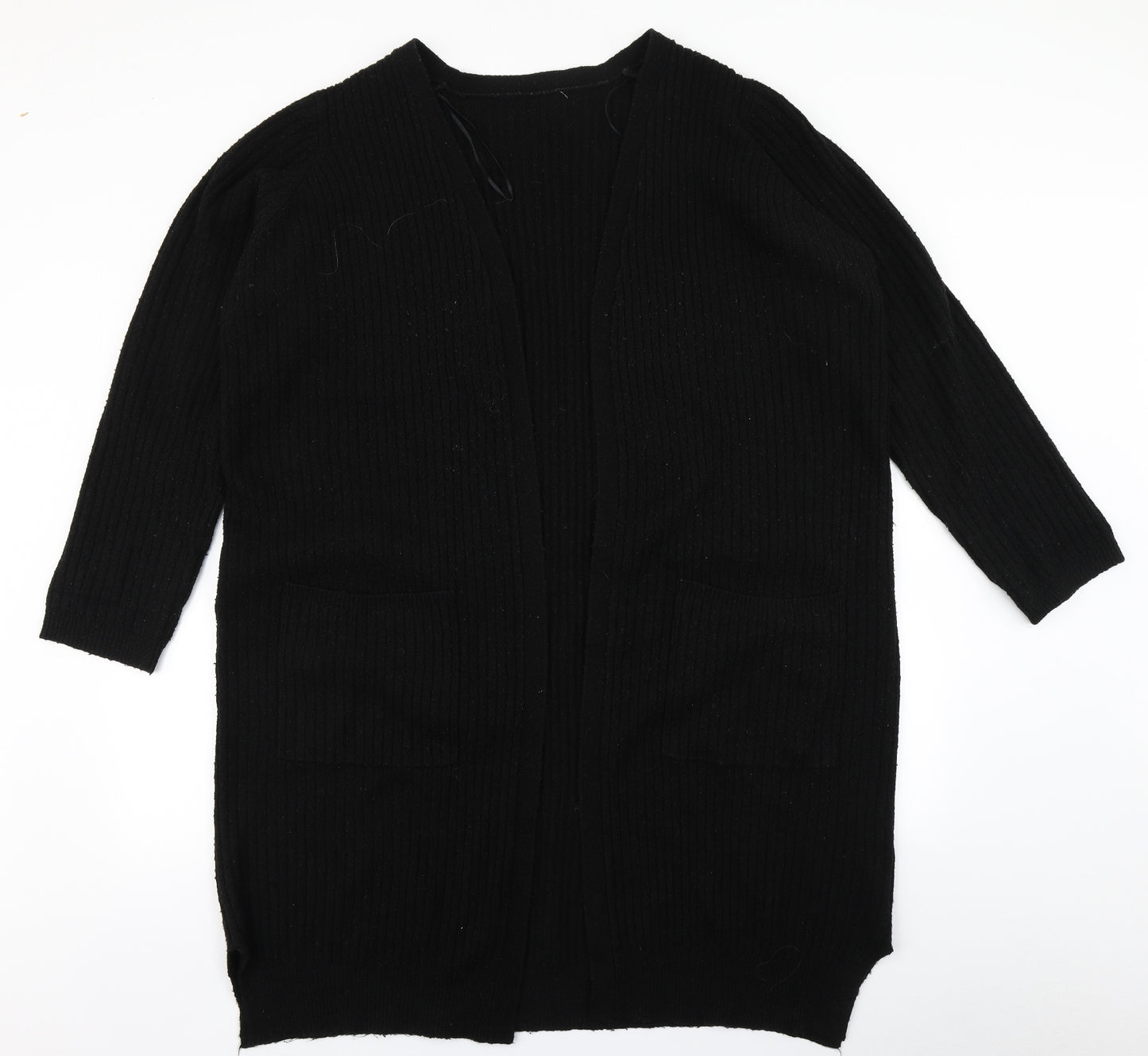 George Womens Black  Knit Cardigan Jumper Size 22