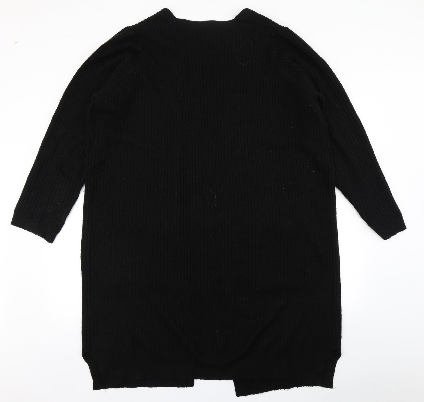 George Womens Black  Knit Cardigan Jumper Size 22