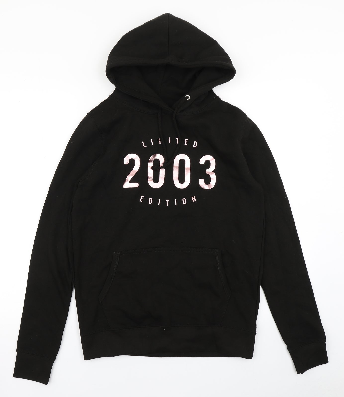 Justhoods Womens Black   Pullover Hoodie Size S