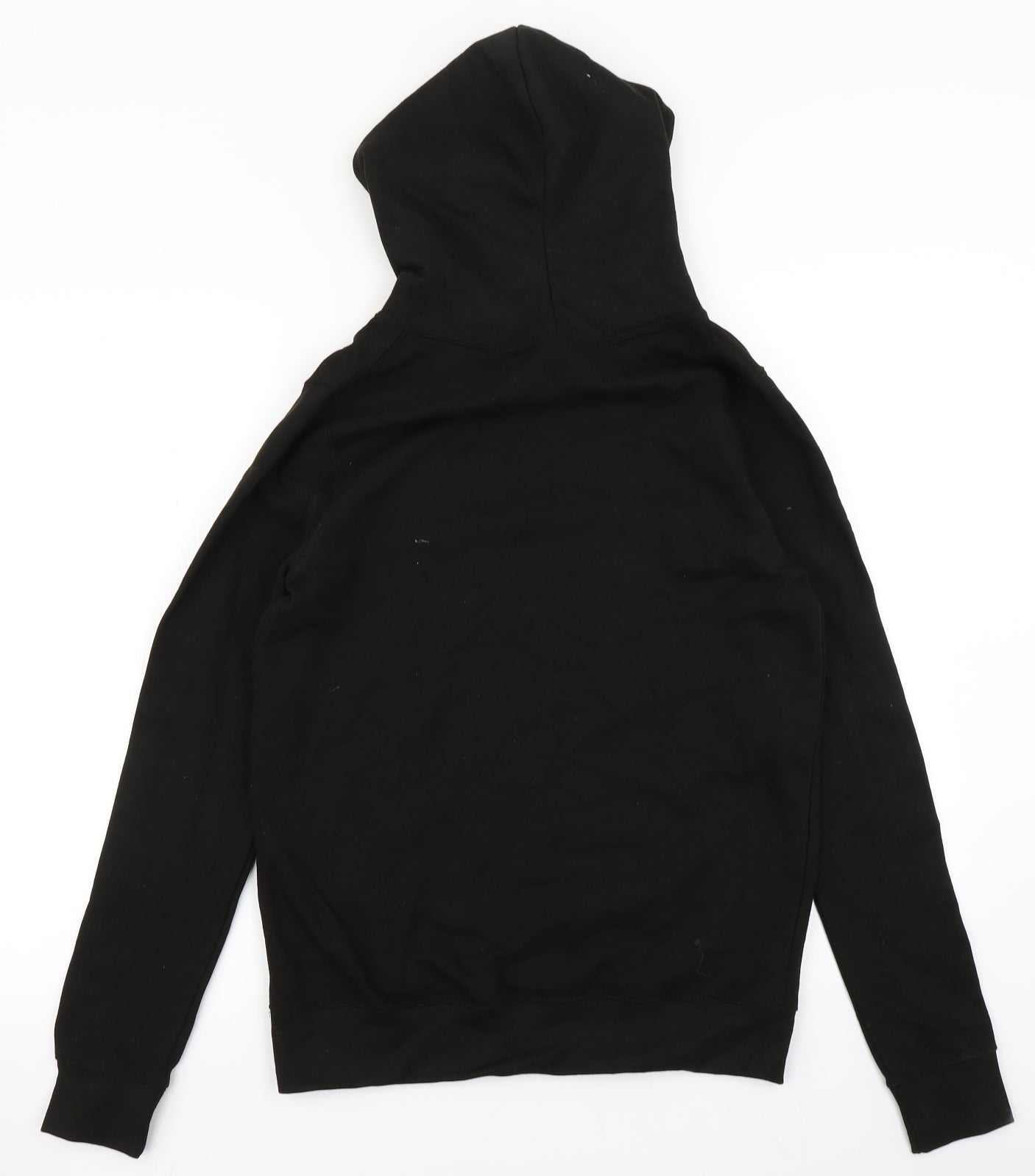 Justhoods Womens Black   Pullover Hoodie Size S
