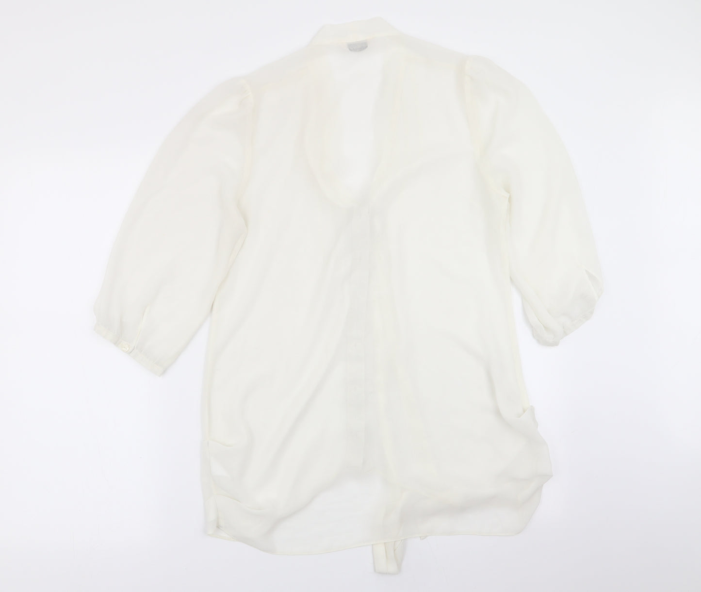Miss Selfridge Womens White   Basic Blouse Size 12