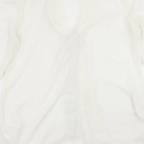 Miss Selfridge Womens White   Basic Blouse Size 12