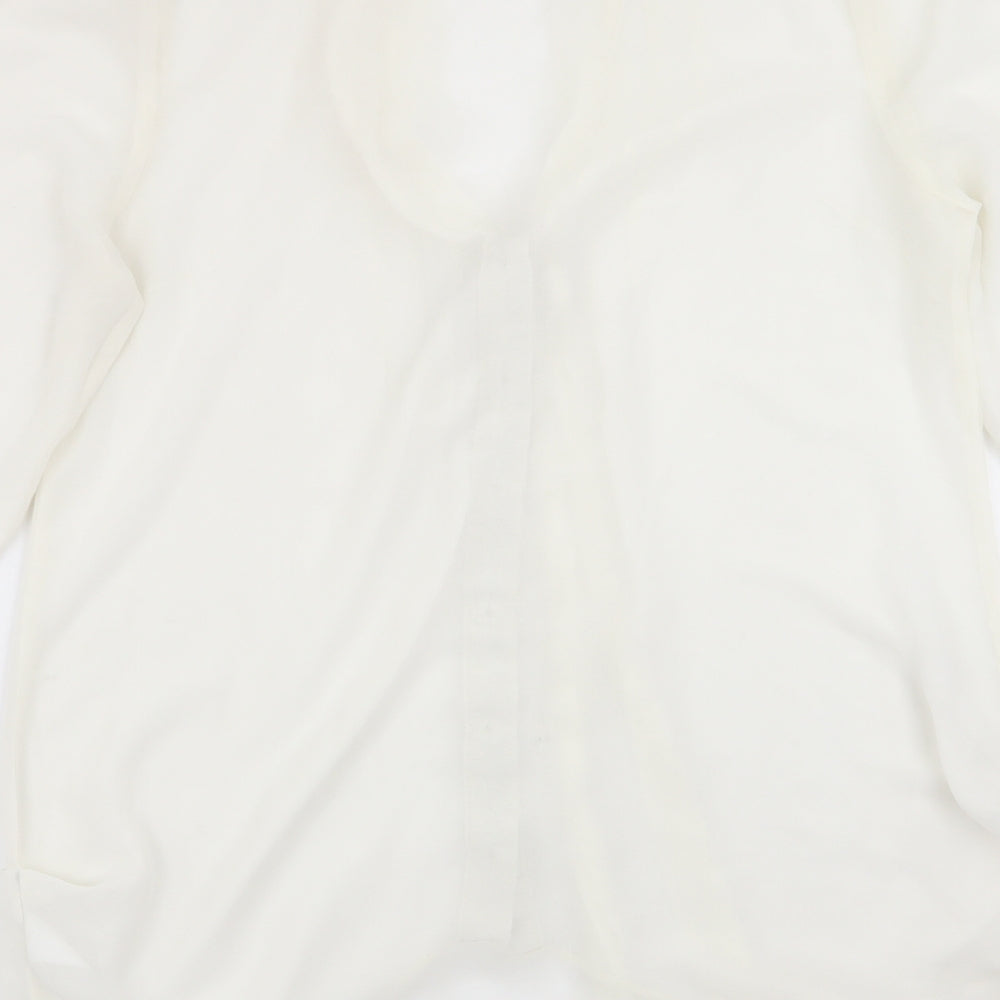Miss Selfridge Womens White   Basic Blouse Size 12