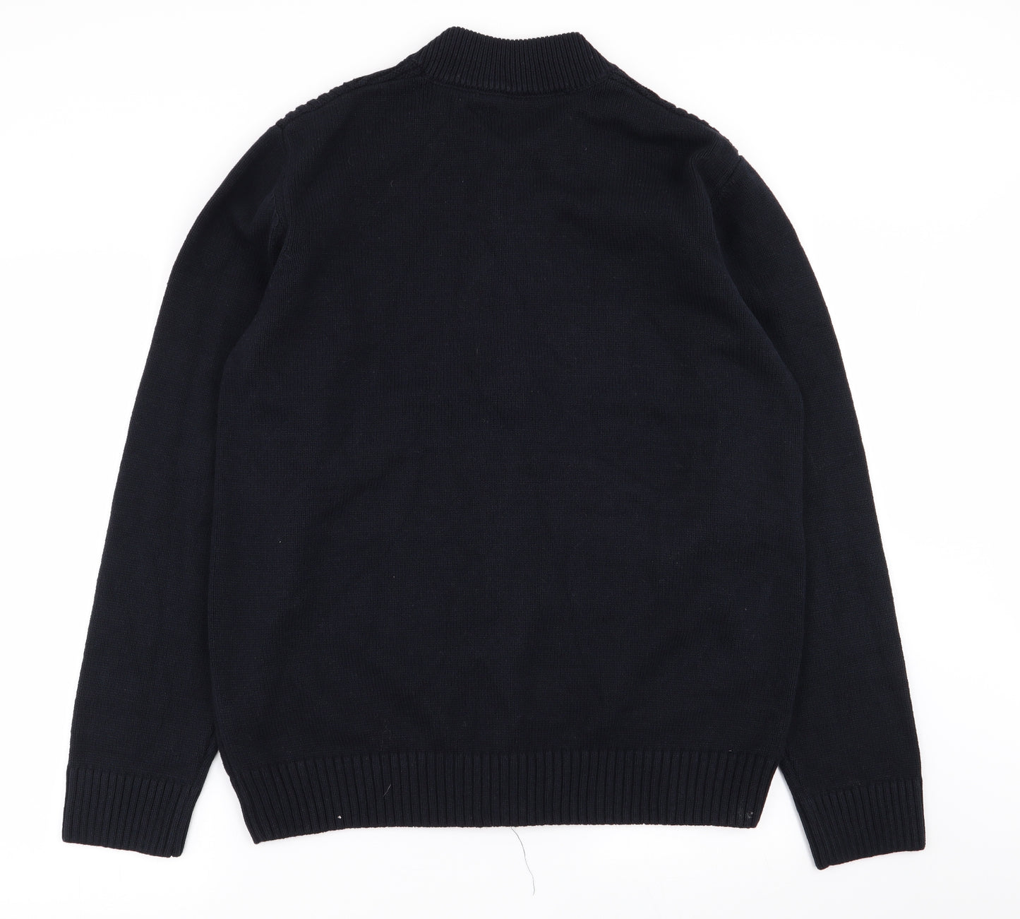 ACW58 Mens Blue   Full Zip Jumper Size L