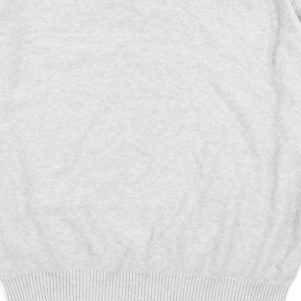 Le Breve Mens Grey   Pullover Jumper Size L