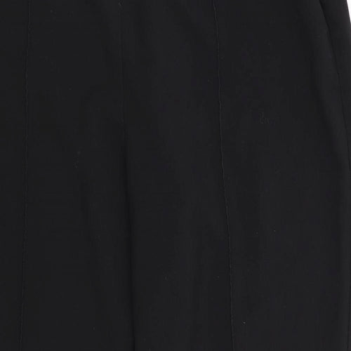 arista Womens Black   Trousers  Size 16 L27 in - Stretch waistband