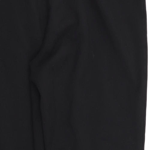 arista Womens Black   Trousers  Size 16 L27 in - Stretch waistband