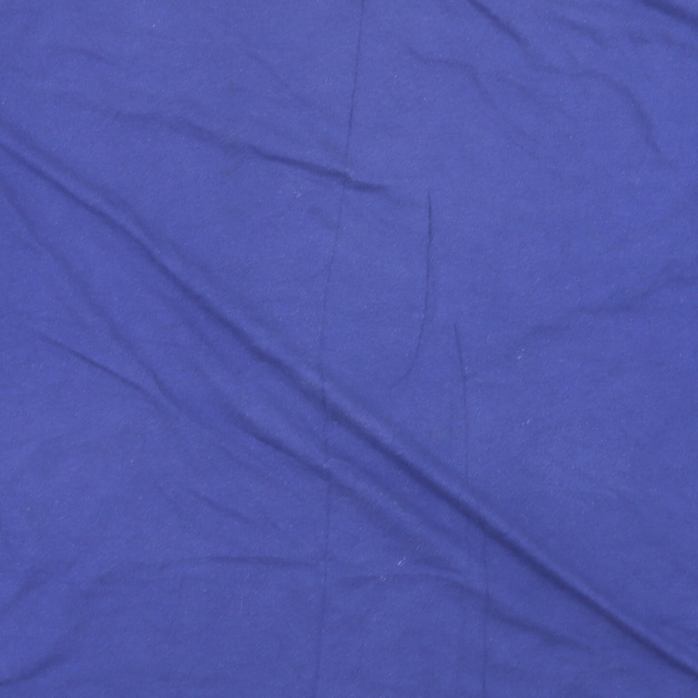 Gildan Mens Blue    T-Shirt Size 2XL
