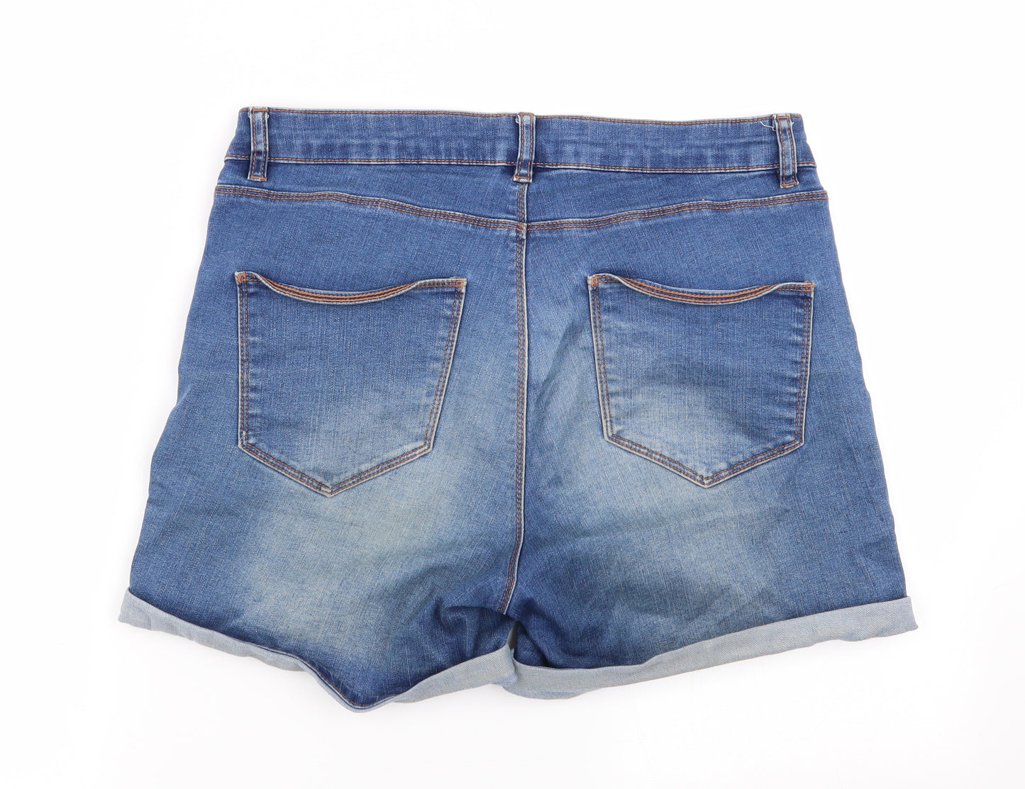 denim 365 Womens Blue   Hot Pants Shorts Size 12
