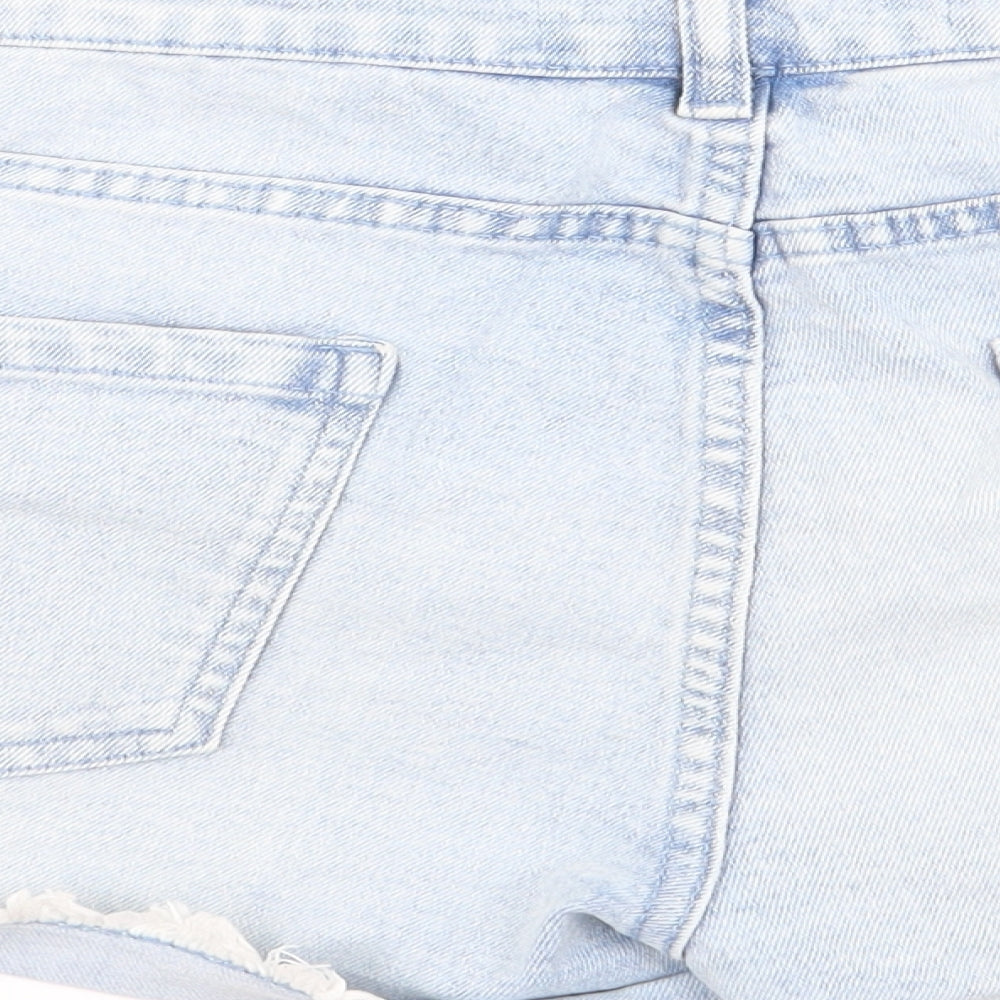 denim and co Womens Blue   Hot Pants Shorts Size 14 - denim shorts