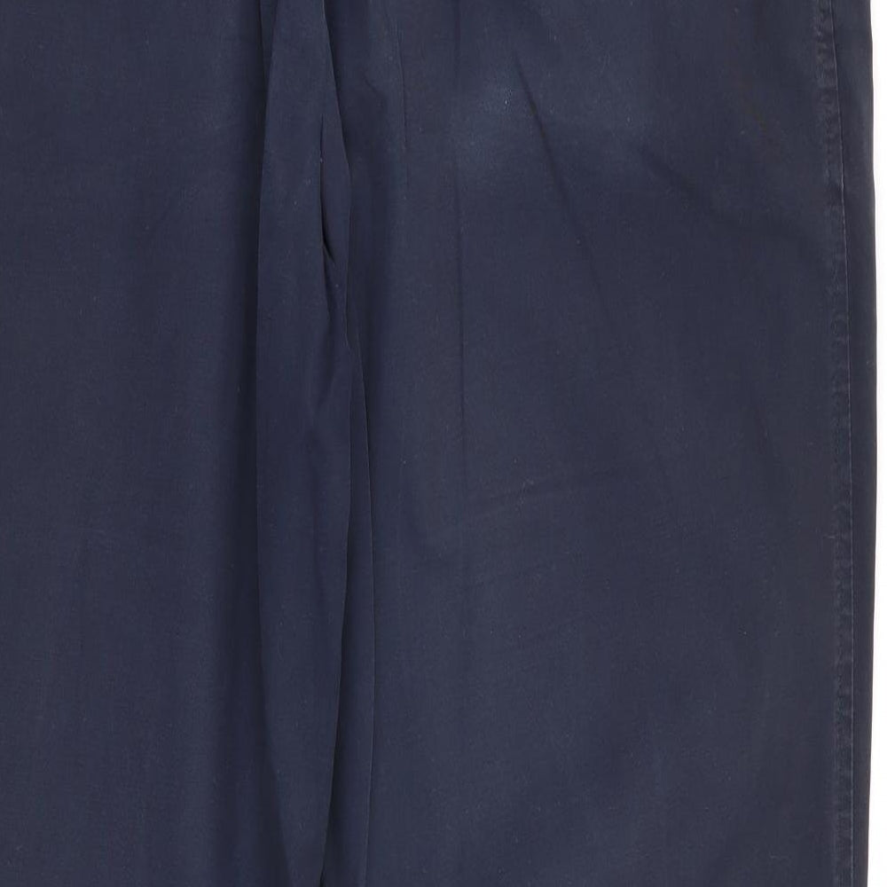 Blue Harbour Mens Blue   Chino Trousers Size 34 in L30 in