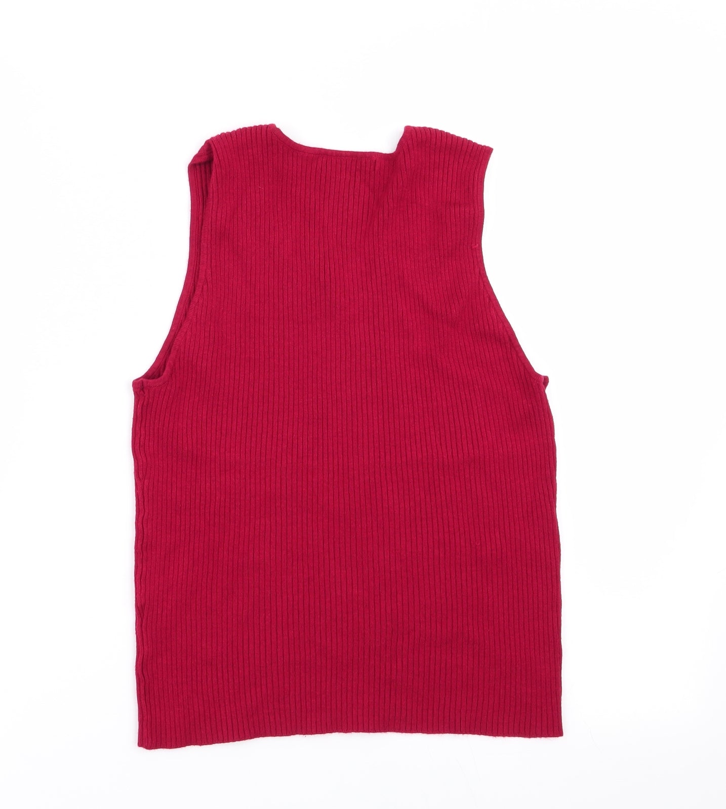 TU Womens Red   Basic Tank Size 16