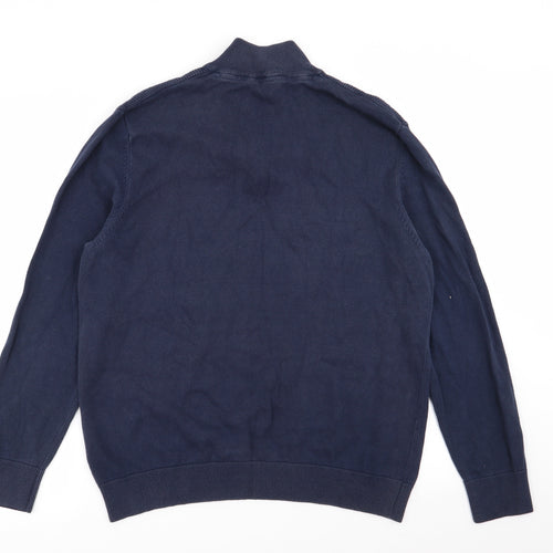 Asda George Mens Blue   Pullover Jumper Size L
