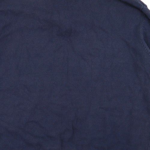 Asda George Mens Blue   Pullover Jumper Size L