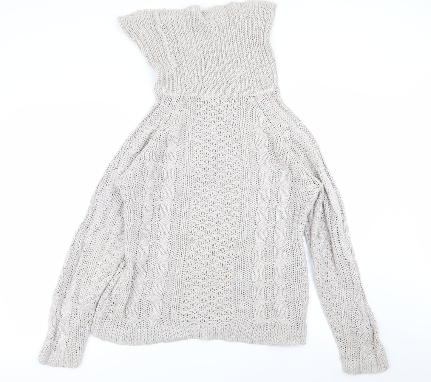 Cotton Traders Womens Grey   Pullover Jumper Size 12