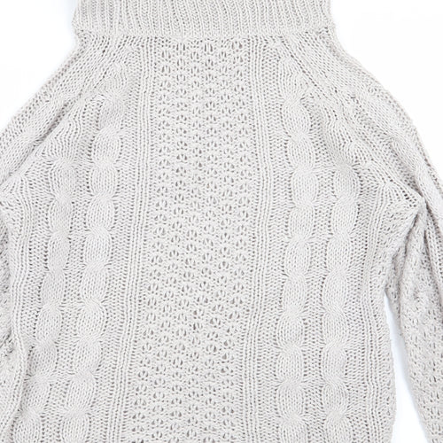 Cotton Traders Womens Grey   Pullover Jumper Size 12