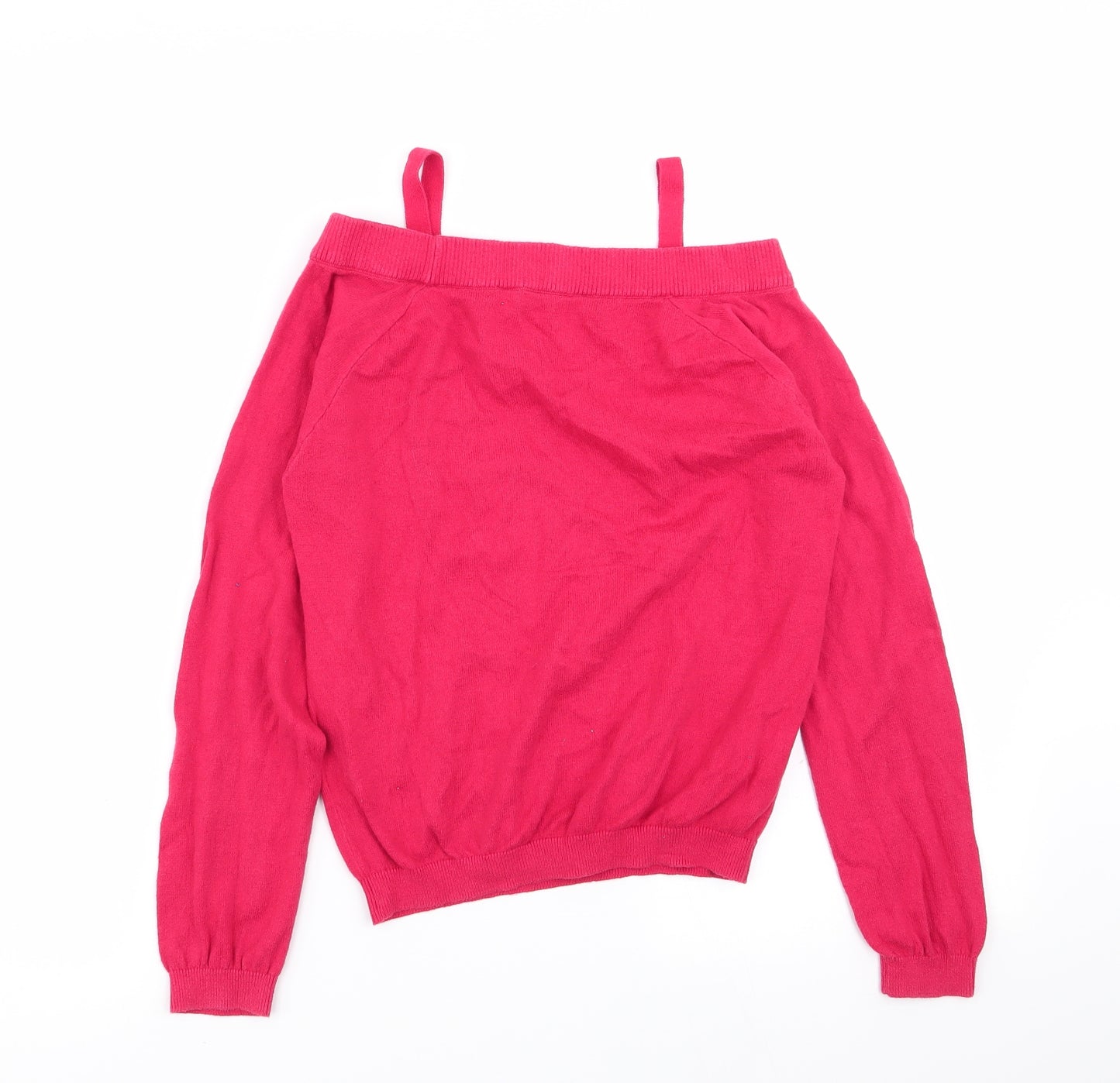 H&M Girls Red   Pullover Jumper Size 11-12 Years