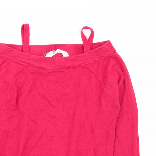H&M Girls Red   Pullover Jumper Size 11-12 Years