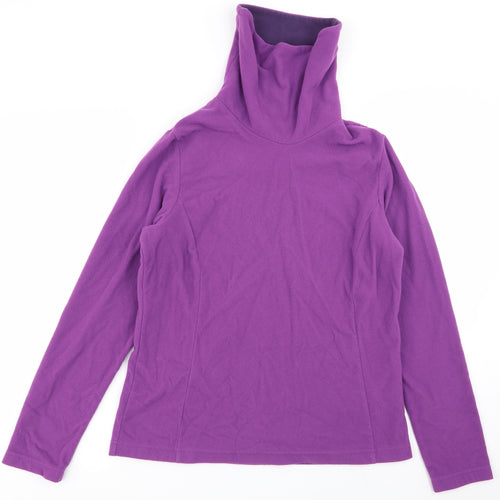 DECATHLON Womens Purple   Pullover Jumper Size M