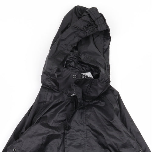 wetplay Boys Black   Rain Coat Coat Size 3-4 Years