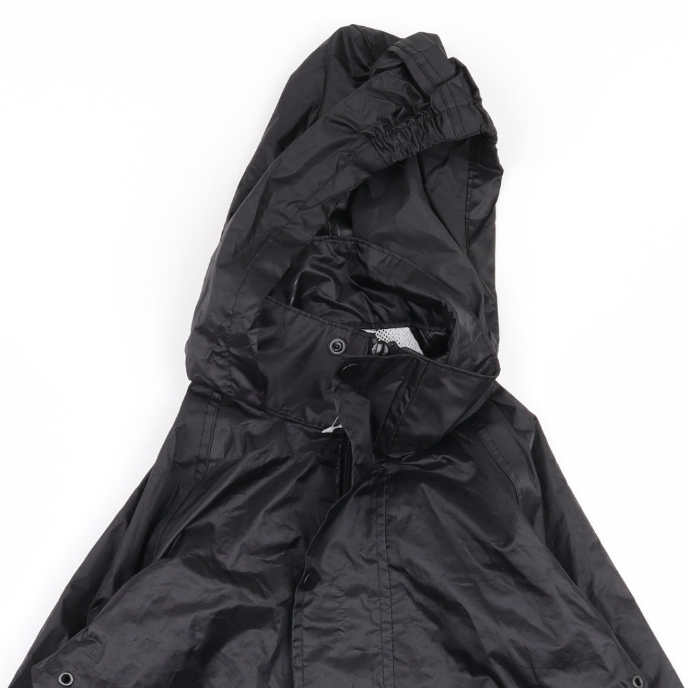 wetplay Boys Black   Rain Coat Coat Size 3-4 Years