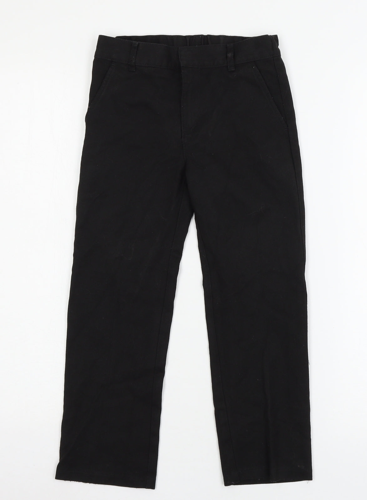 F&F Boys Black   Dress Pants Trousers Size 6-7 Years