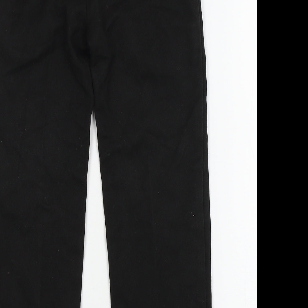 F&F Boys Black   Dress Pants Trousers Size 6-7 Years