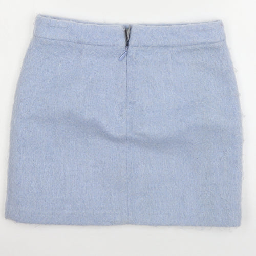 Dorothy Perkins Womens Blue   A-Line Skirt Size 8